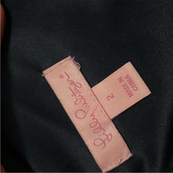 Lilly Pulitzer Ruthy Dress True Navy Metallic Boucle Cap Sleeve Preppy Size 2 - Picture 7 of 7